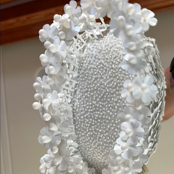 Handcrafted In India | Floral Beaded Handbag - Picture 2 of 8